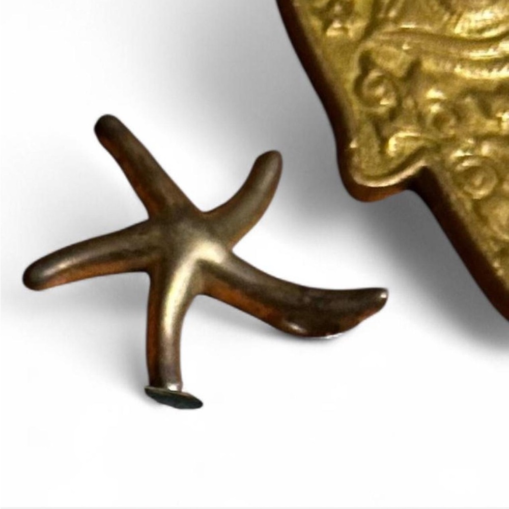 Vintage Starfish Pendant for Necklace